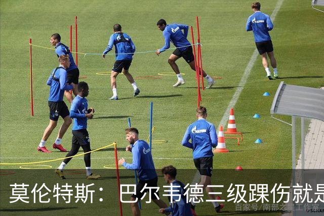 莫伦特斯：巴尔韦德三级踝伤就是韧带全断